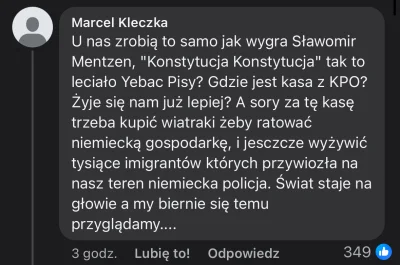 d4wid - Co drugi komentarz na FB ze skazaniem Le Pen XDDD

Skala konfiarskich/ruskich...