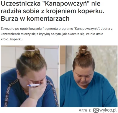 Altru - #kanapowczynie #bekazrozowychpaskow

Mirki jak ktoś się przyznaje, że przez s...