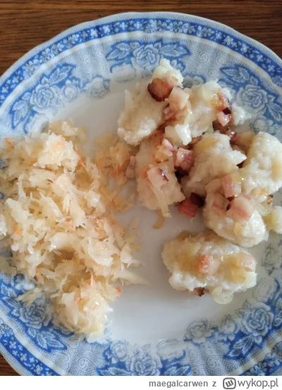 maegalcarwen - Kluski z surowych ziemniaków, danie zwyczajne, ale wyborna okrasa czyn...