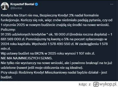 kdgc - @pysznewpierdalator: Nie, od 2025 nie ruszy z automatu znowu bk2, waldek(fucki...
