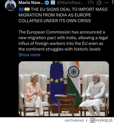 JanTadeusz - szykujta sie na smrod i brud
#neuropa #europa #indie #pajeet