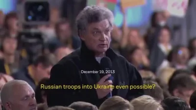 Kumpel19 - Dokładnie dziesięć lat temu tego dnia Putin odpowiadał na pytanie, czy moż...