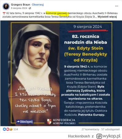 Huckenbush - #bekazkonfederacji #bekazprawakow #braun #konfederacja #polityka