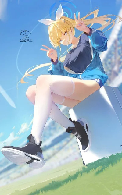 mesugaki - #anime #randomanimeshit #bluearchive #toki #zakolanowkianime
