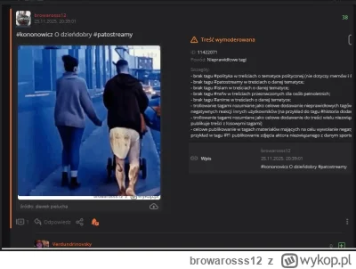 browarosss12 - @browarosss12: A tak zmoderowali dziewiątego, modkowi już całkiem coś ...