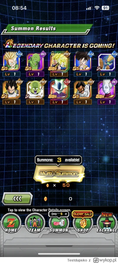 Testdupsko - Pierwszy raz miałem ssj2 Goku, długa Kamehameha iiiii mam komplet roczni...