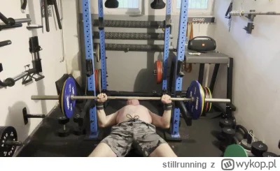 stillrunning - #mikrokoksy 
Prawie się udało, mityczne 100 kg wycisnąć. Zawiodłem na ...