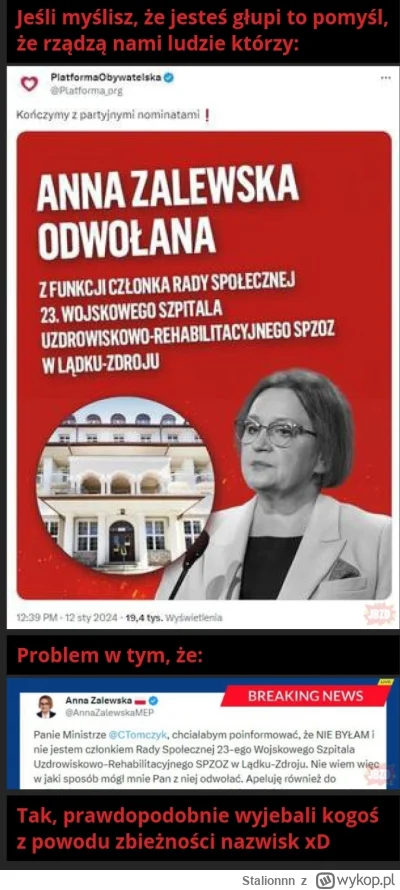 Stalionnn - @szychun: oni nawet nie wiedzą kogo wyrzucają xd