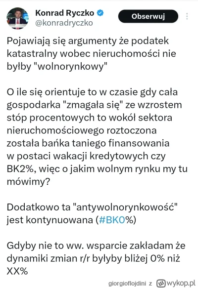 giorgioflojdini - Jak deweloperzy potrzebują państwowego wsparcia to z chęcią by Leni...