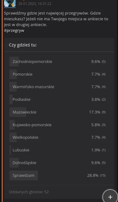 Ca_millo - @zielonykszak: @isoversomuch Tak to wyglądało zimą. Mało głosów...