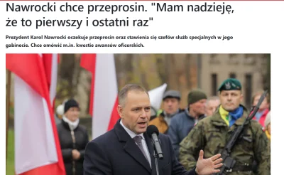 Dzwiekoszczelny - xDDDDD
Sutener Karol Nawrocki oczekuje przeprosin od szefów służb s...
