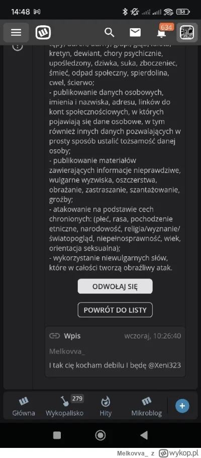 Melkovva_ - Niestety @Xeni323 nie mogę wyznawać ci miłości xD 
#moderacjacontent