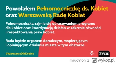 mrucyfon - #WarszawaDlaKobiet to tag/tematy bardzo promowane przez Rafała. Skoro bard...