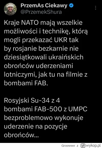 Grooveer - Z taką pomocą NATO to tylko czekać na zwycięstwo Ukrainy
#wojna #ukraina #...