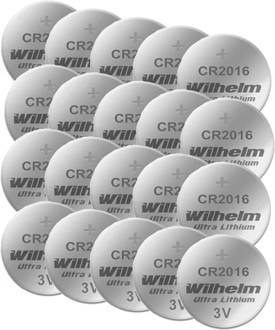 hotshops_pl - 20 x bateria guzikowa CR2016 Wilhelm, bateria litowa 3 V CR 2016

https...