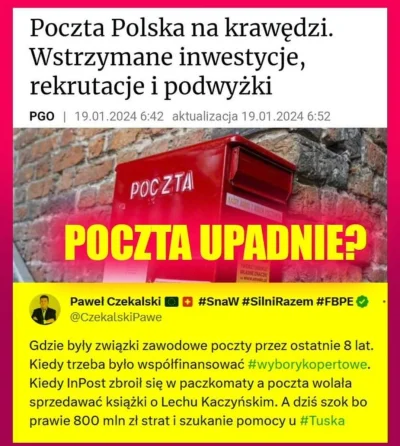 widmo82 - #gielda #inpost #pocztapolska #polityka #wybory #bekazpisu #heheszki #janus...