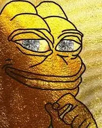 daniello87 - Odwiedził was ultra rzadki złoty pepe. Zaplusuj, a spłynie na ciebie moc...