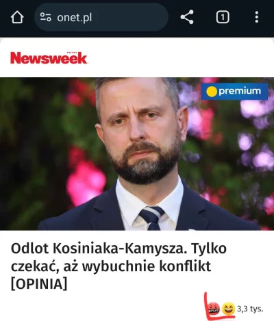 Wanzey - Onet wrzuca na główną stronę artykuł Newsweek z takim tytułem 
Od razu na my...