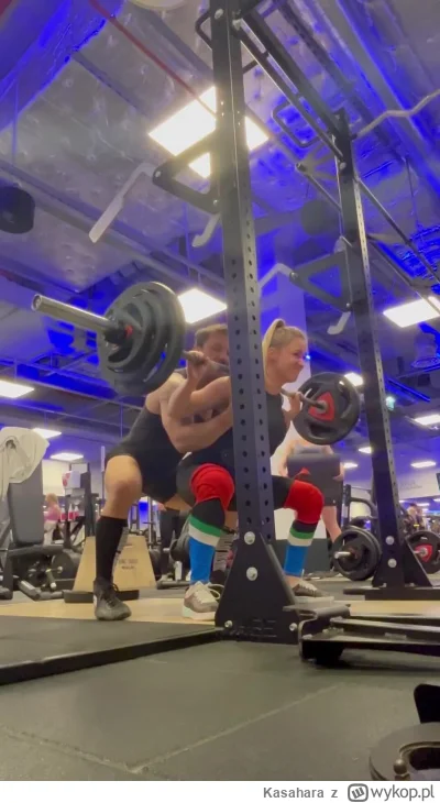 Kasahara - I cyk głowa odblokowana 100 kg Karoliny, teraz czas w neoprenach za kilka ...