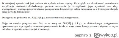 Saphiro - Ktoś tutaj kiedyś polecał ten e-sąd..., no cóż.

Mam 7 dni na skargę, ktoś ...