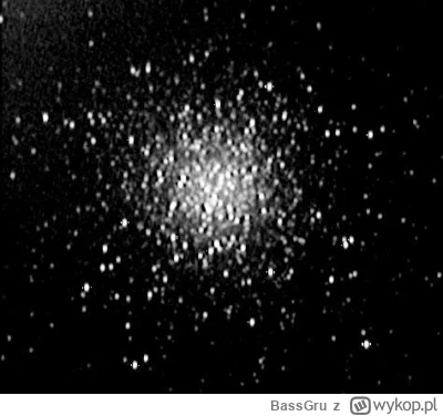 BassGru - Moja pierwsza fotka, gromada M13, robiona kamerka internetową.