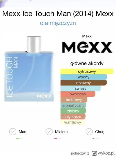 pokaczw - Szukam #perfumy podobne mexx ice touch, ale trwalsze - co zaproponujecie? #...
