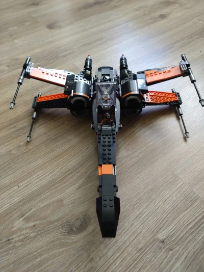 CynicznyDlugouch - X-wing Poe Damerona, prosto od pana chińczyka już złożony. Klocki ...