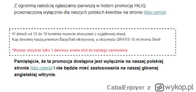 CabalEnjoyer - #hiliq Promka dla polaków ( ͡° ͜ʖ ͡°)
#epapierosy