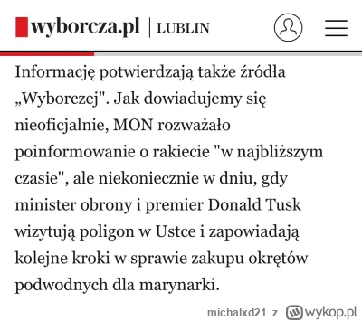 michalxd21 - No, czyli już było wiadomo że to rakieta i chcieli ukrywać, a nie że Rze...