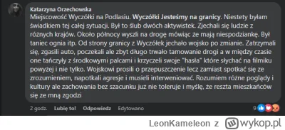 LeonKameleon - Opis zdarzenia. Oj tam to tylko uśmiechnięta Polska młodzież ♥️🫶….
ᕙ(...