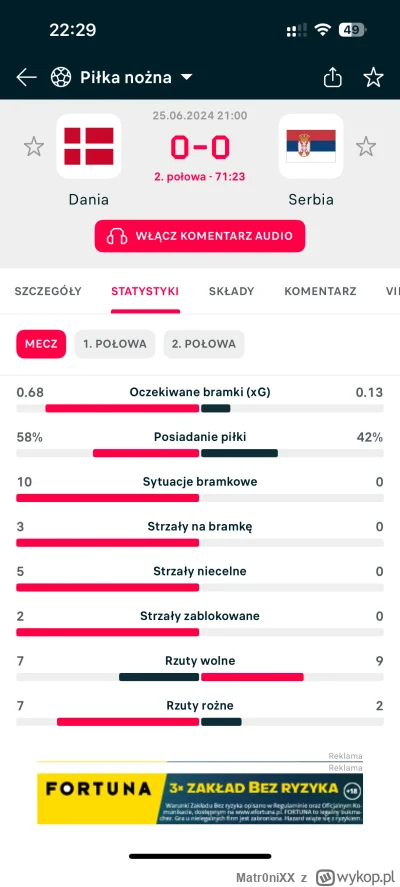 Matr0niXX - #mecz 
Serbia pokazuje że można być gorszym od Bolzgi