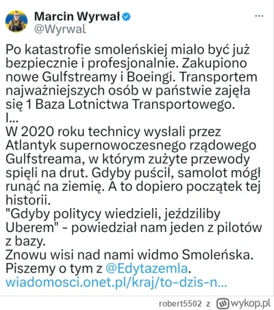 robert5502 - Tupolewizm 2.0 czyli pełną parą do kolejnego "zamachu" Macierewicz do wy...