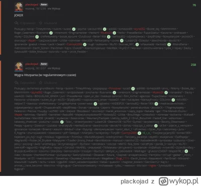 plackojad - Kości zostały rzucone. Teraz wszystko w nogach piłkarzy! ( ͡° ͜ʖ ͡°)
Typy...