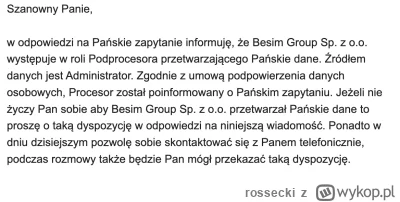rossecki - @rossecki: Heheh ale piękna odpowiedź: