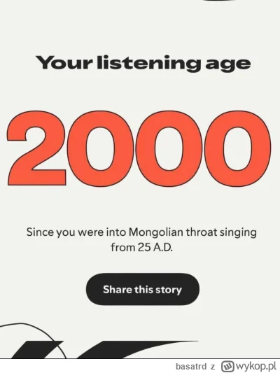basatrd - #spotify  #wrapped witam młodzież
