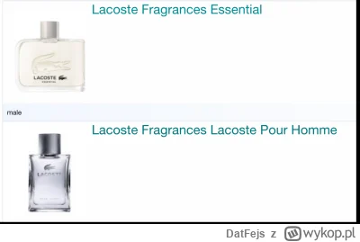 DatFejs - #perfumy Posiada ktoś oba zwyklaki do odlania? + coś bym dobrał