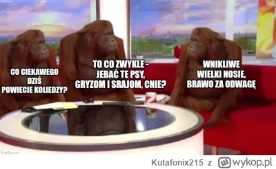 Kutafonix215 - Prawie tu juz nie zagladam, ale co do c---a? Co nie wejde, to grupa ja...