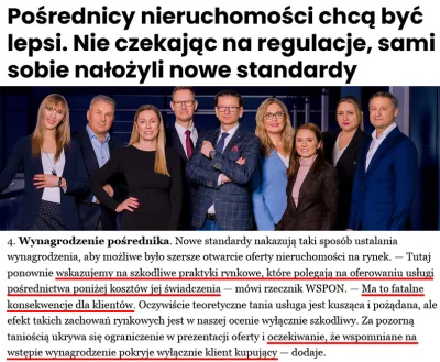 affairz - ktoś ostatnio wrzucił, że pośrednicy sami sobie narzucili standardy skoro W...