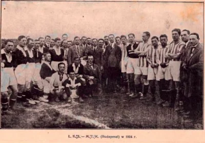 kamiyama89 - Tego dnia 1924 roku Łódzki Klub Sportowy gra mecz z MTK Budapeszt.

#lks...