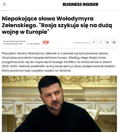 Kosmiczny-Duch - Wołodymyr Zełenski w swoim wpisie na komunikatorze Telegram wskazał,...