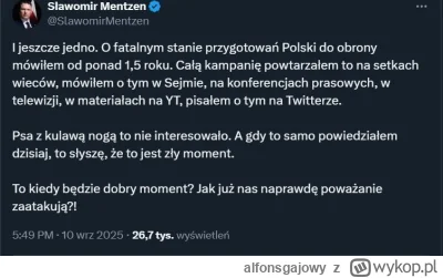 alfonsgajowy - #wojna #polityka #konfederacja wiem że silniczki nie nadążą z pluciem,...