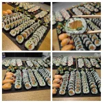 wujekjoe - #sushi #japonia #gotujzwykopem 
Sushi do oceny, po domowemu