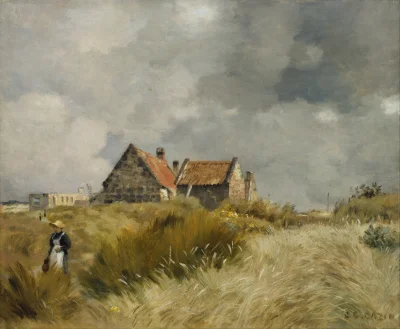 Bobito - #obrazy #sztuka #malarstwo #art

Chata na wydmach , Jean-Charles Cazin (1841...