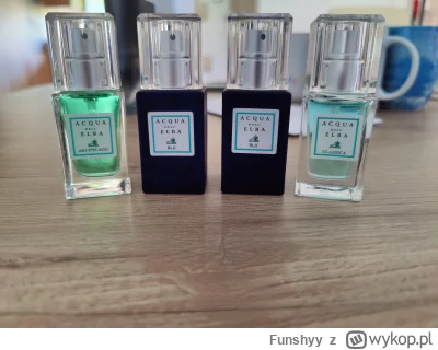 Funshyy - #perfumy 
Sprzedam:
Zestaw Acqua Dell' Elba 4x 15ml (Blu EDT, Blu EDP, Clas...