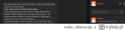 radio_dalmacija - Czy da się zgłosić gdzieś taki spam? #wykop @Moderacja