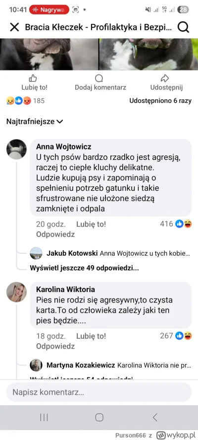 Purson666 - @Purson666:  typiara napisala "żadko" zanim poprawiła, to są serio podlud...