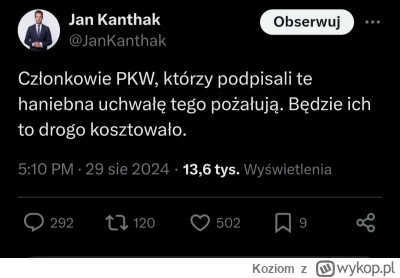 Koziom - Oho, już się wygrażają.
#polityka #sejm #bekazpisu