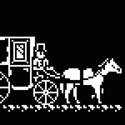 GARN - #pixelart #gif autor: ProphetOfGaster | Carriage Ride