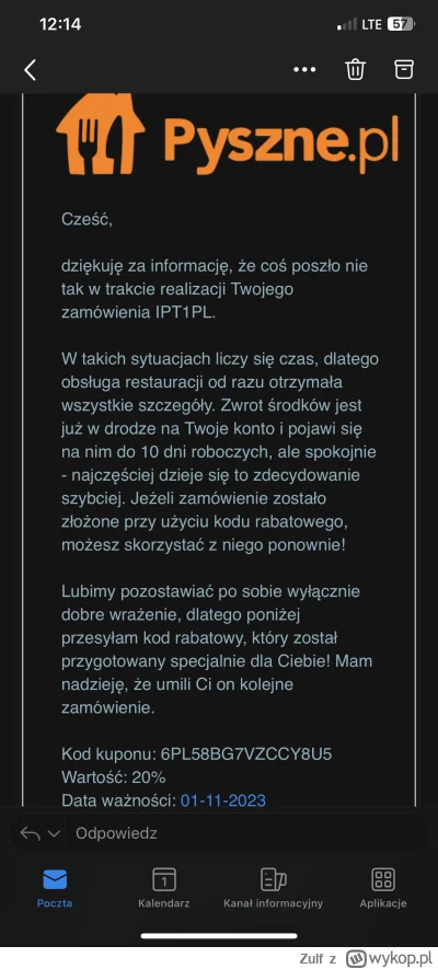 Zulf - A tak bylo w pyszne.pl gdzie po prostu napisalem komentarz i o dziwo nie trzeb...