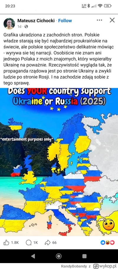 RandyBobandy - Nie wiem czy to troll czy prawdziwe konto.
#polskieonuce
